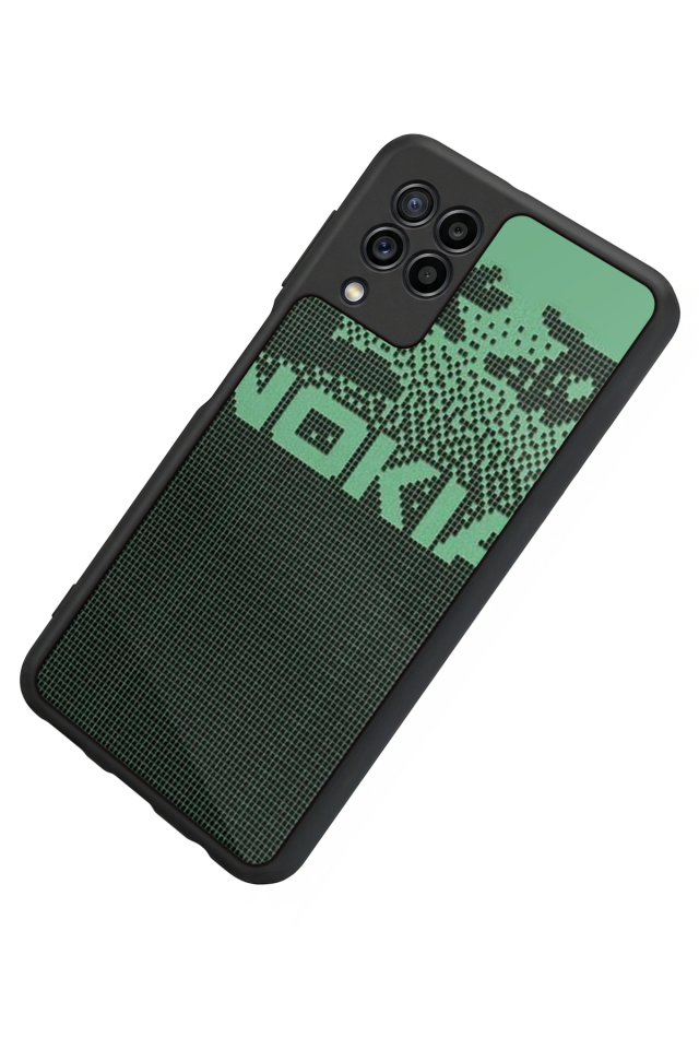 Samsung Galaxy M32 Uyumlu Nokia Tasarımlı Glossy Premium Kılıf