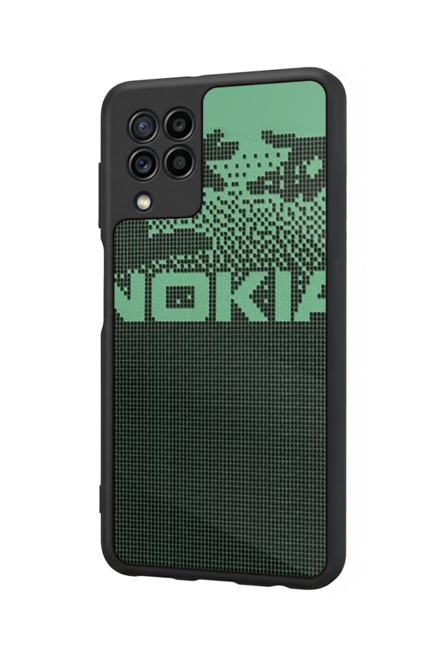 Samsung Galaxy M32 Uyumlu Nokia Tasarımlı Glossy Premium Kılıf