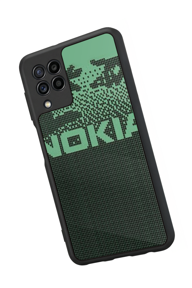 Samsung Galaxy M32 Uyumlu Nokia Tasarımlı Glossy Premium Kılıf