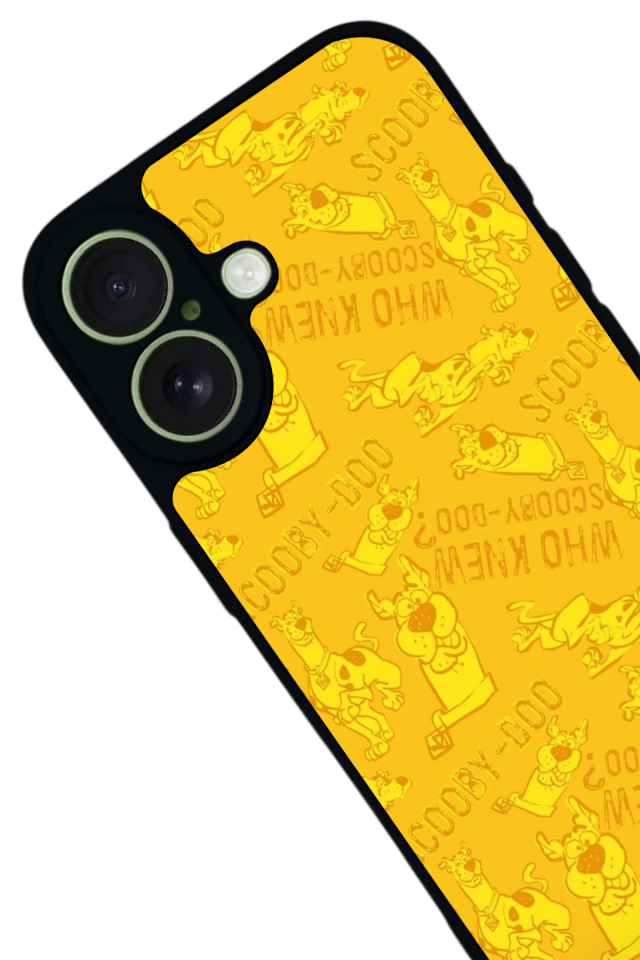 iPhone 17 Uyumlu Scooby Doo Tasarımlı Glossy Premium Kılıf