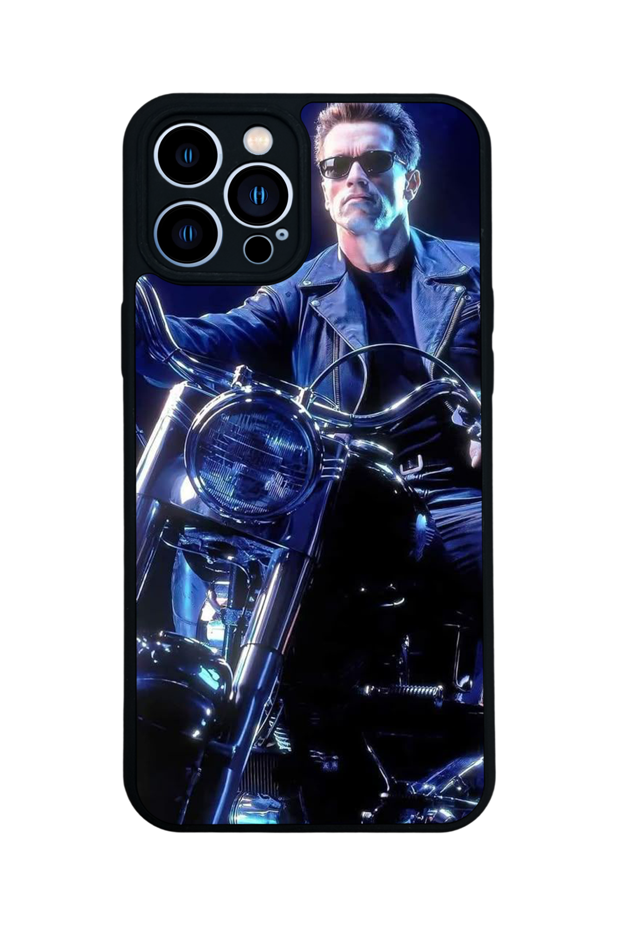 iPhone 13 Pro Max Uyumlu Terminator Tasarımlı Glossy Premium Kılıf