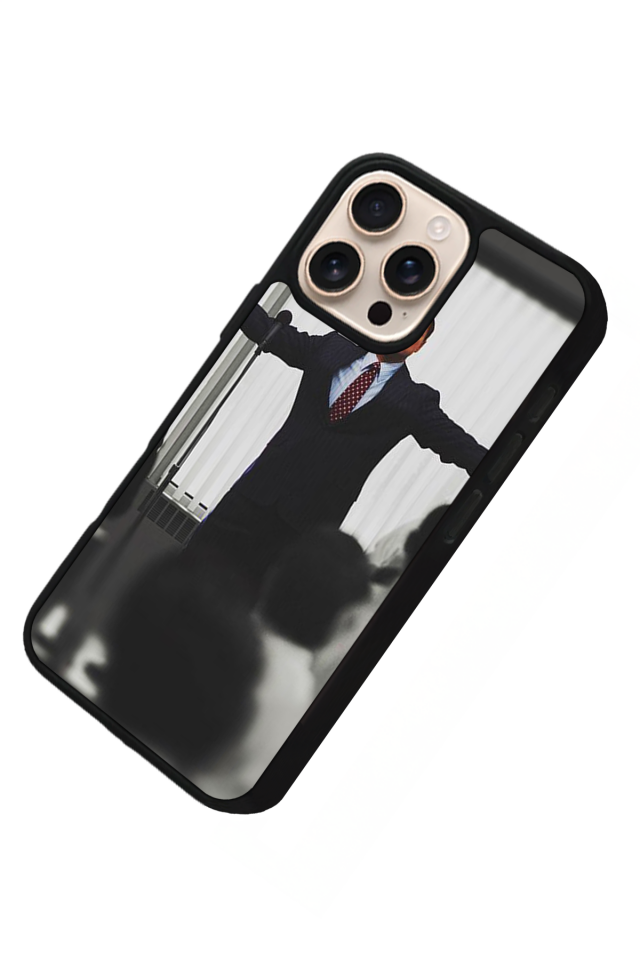 iPhone 15 Pro Uyumlu TheWolf Tasarımlı Glossy Premium Kılıf