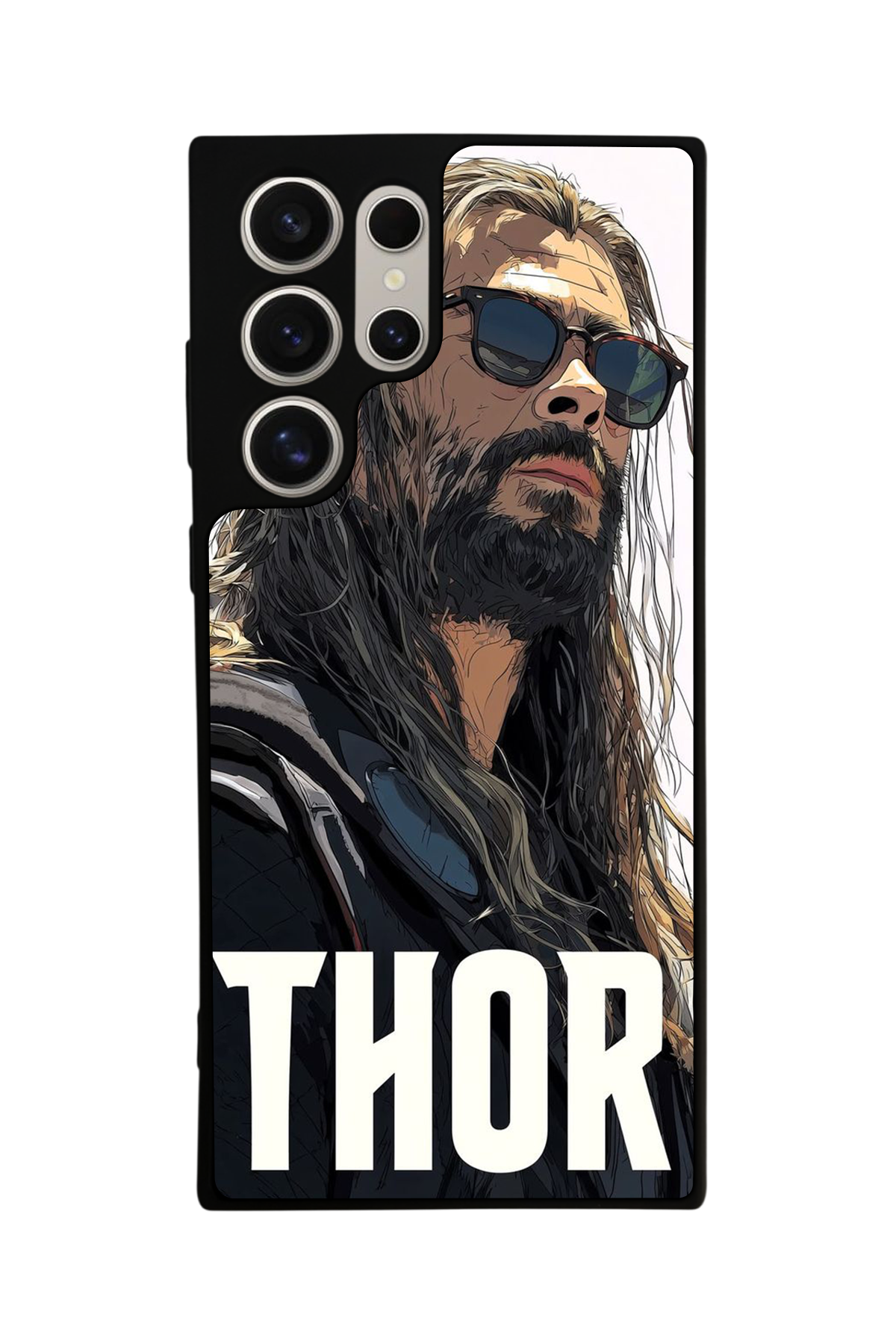 Samsung Galaxy S24 Ultra Uyumlu Thor Tasarımlı Glossy Premium Kılıf