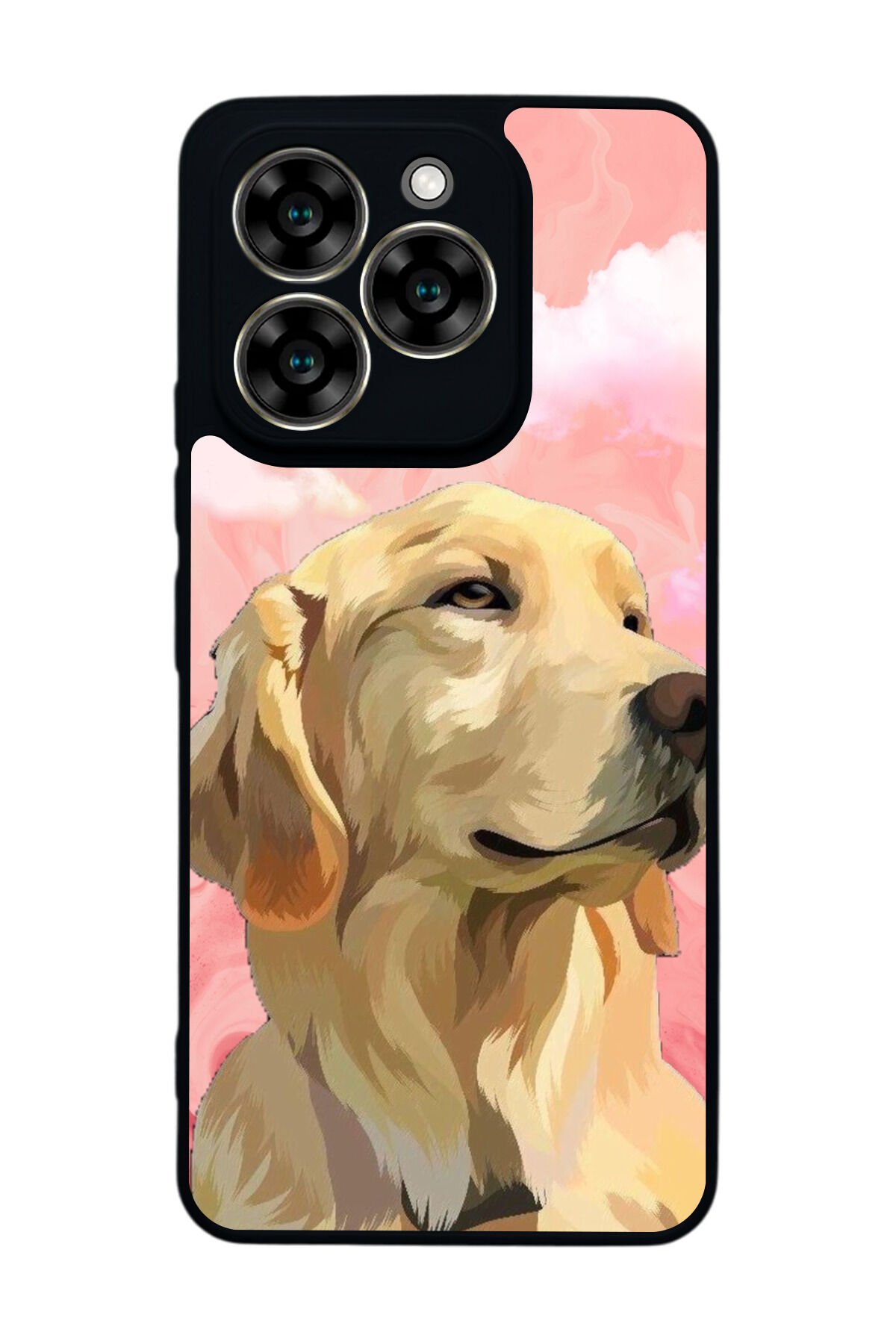 Reeder S919 Uyumlu Golden Kopek Tasarımlı Glossy Premium Kılıf