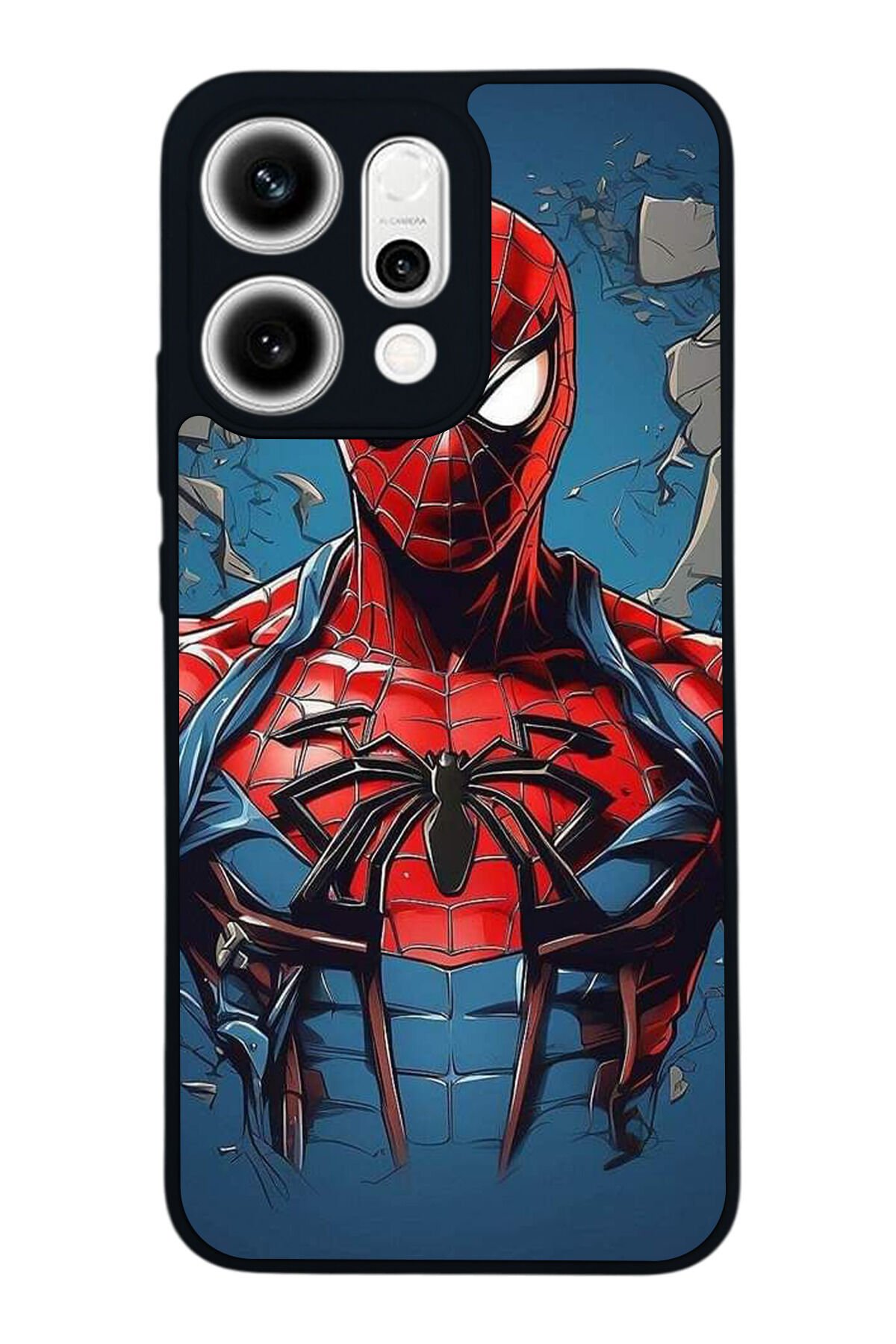 Oppo Reno 14 Uyumlu Spider Man ( Örümcek Adam ) Tasarımlı Glossy Premium Kılıf