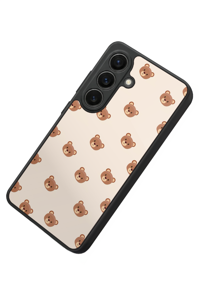 Samsung Galaxy S26 Uyumlu Ayı Tasarımlı Glossy Premium Kılıf