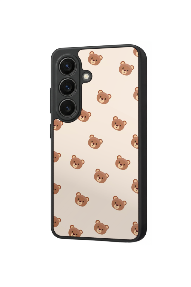 Samsung Galaxy S26 Uyumlu Ayı Tasarımlı Glossy Premium Kılıf