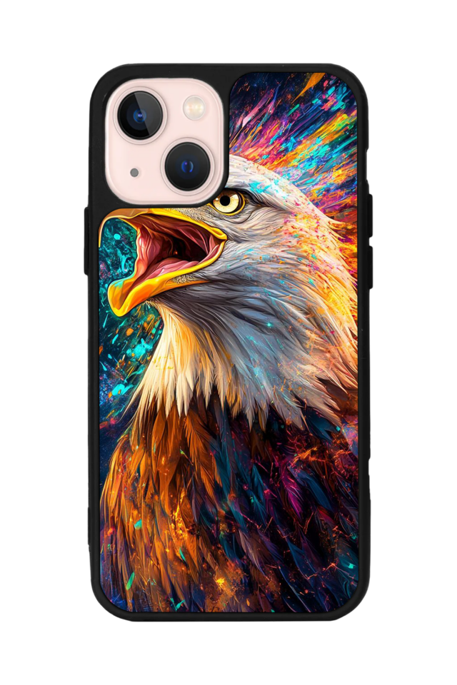 iPhone 15 Uyumlu Besiktas Tasarımlı Glossy Premium Kılıf