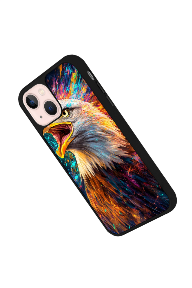 iPhone 15 Uyumlu Besiktas Tasarımlı Glossy Premium Kılıf