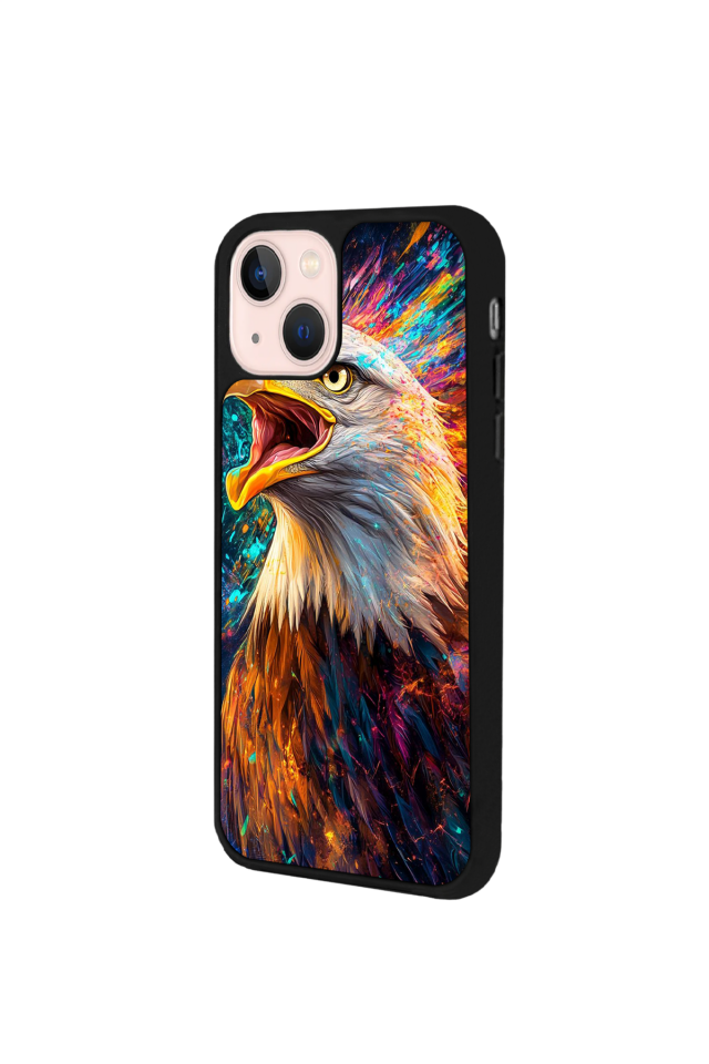 iPhone 15 Uyumlu Besiktas Tasarımlı Glossy Premium Kılıf