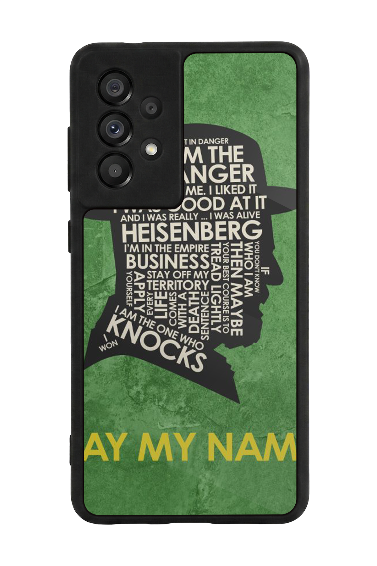 Samsung Galaxy A73 Uyumlu BreakingBad Tasarımlı Glossy Premium Kılıf