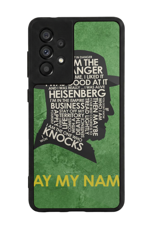 Samsung Galaxy A73 Uyumlu BreakingBad Tasarımlı Glossy Premium Kılıf