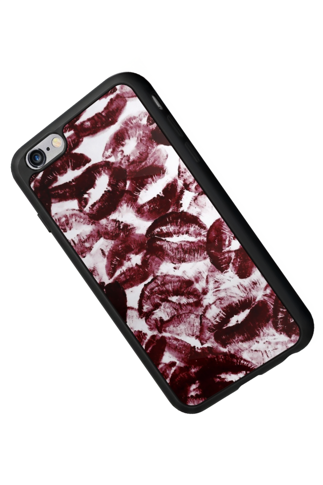 iPhone 6 Plus Uyumlu Dudak Tasarımlı Glossy Premium Kılıf