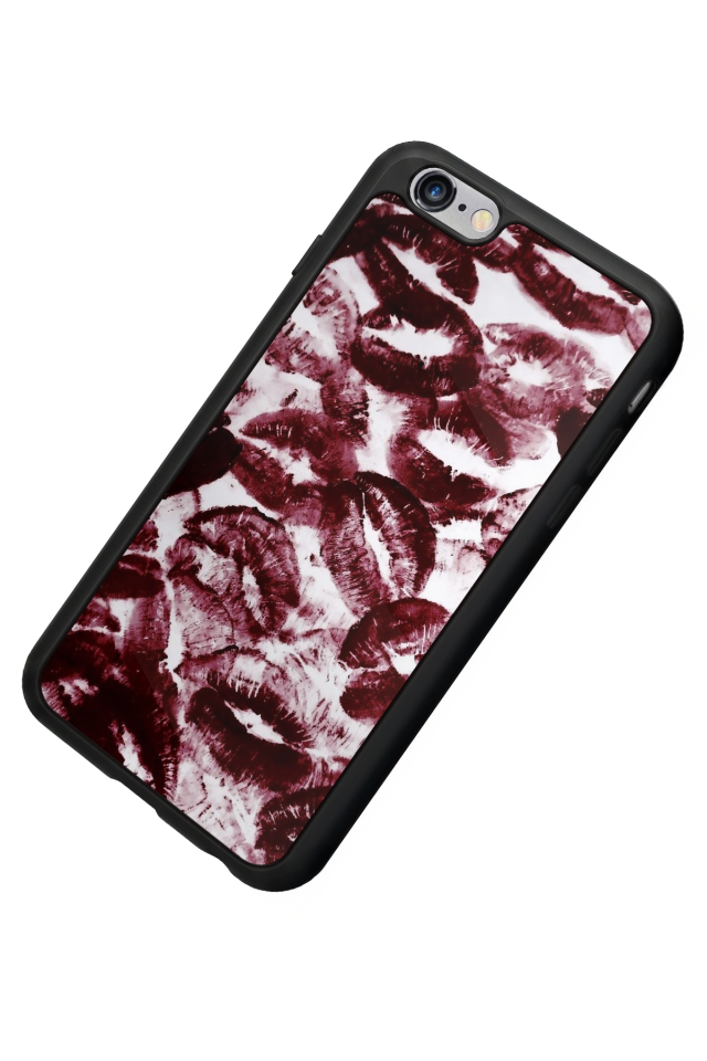 iPhone 6 Plus Uyumlu Dudak Tasarımlı Glossy Premium Kılıf