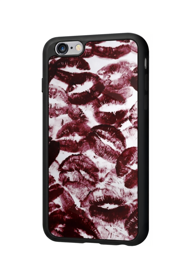 iPhone 6 Plus Uyumlu Dudak Tasarımlı Glossy Premium Kılıf