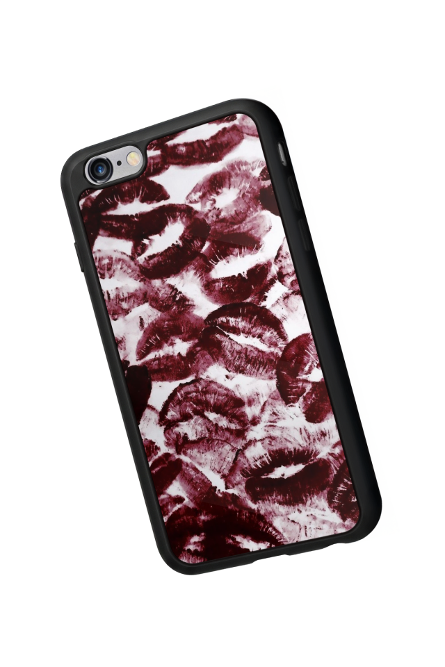 iPhone 6 Plus Uyumlu Dudak Tasarımlı Glossy Premium Kılıf