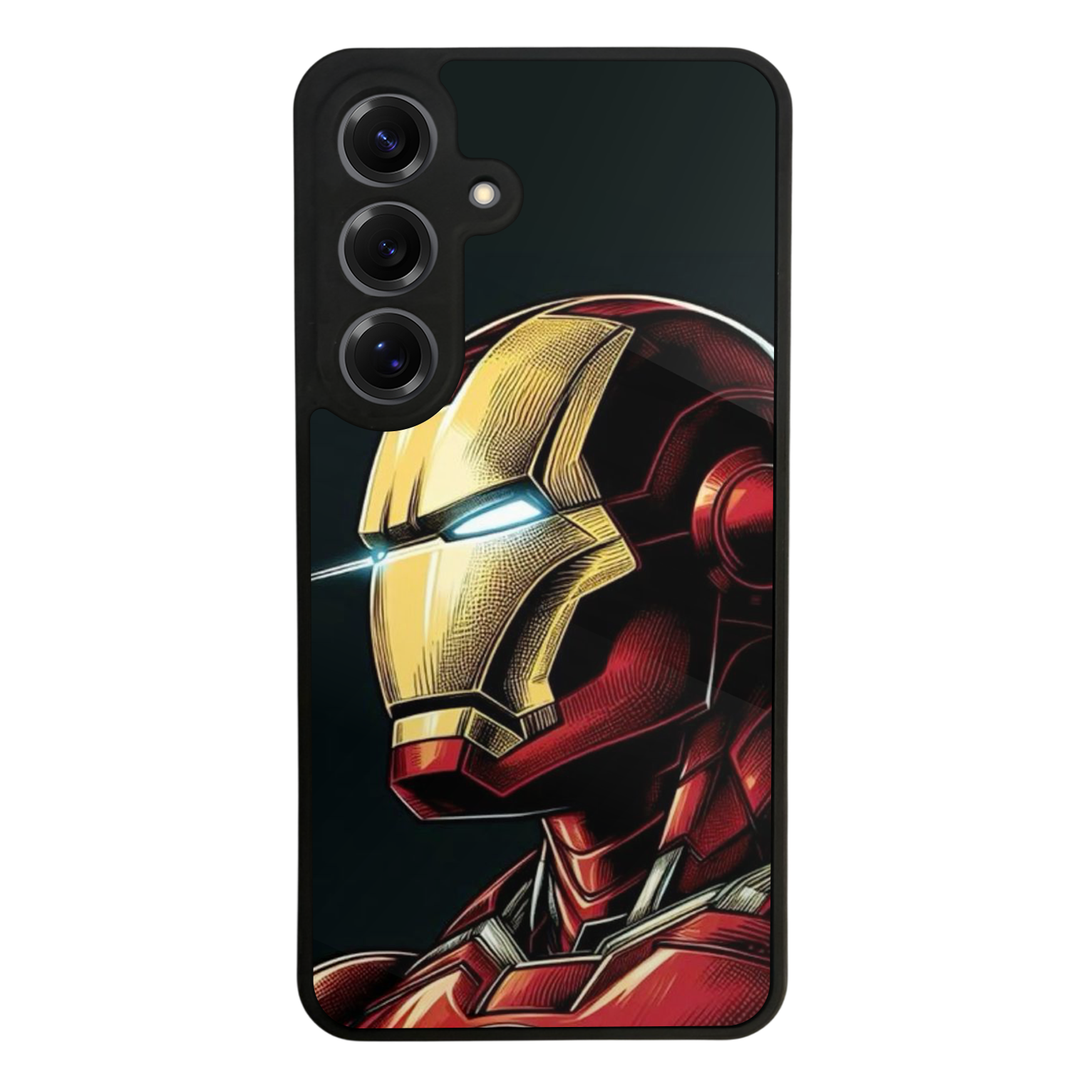 Samsung Galaxy S25 Uyumlu  Iron Man ( Demir Adam ) Tasarımlı Glossy Premium Kılıf