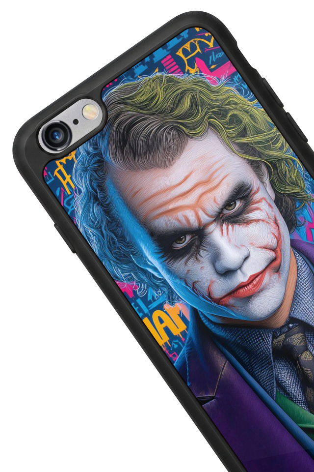 iPhone 6s Plus Uyumlu Joker Tasarımlı Glossy Premium Kılıf