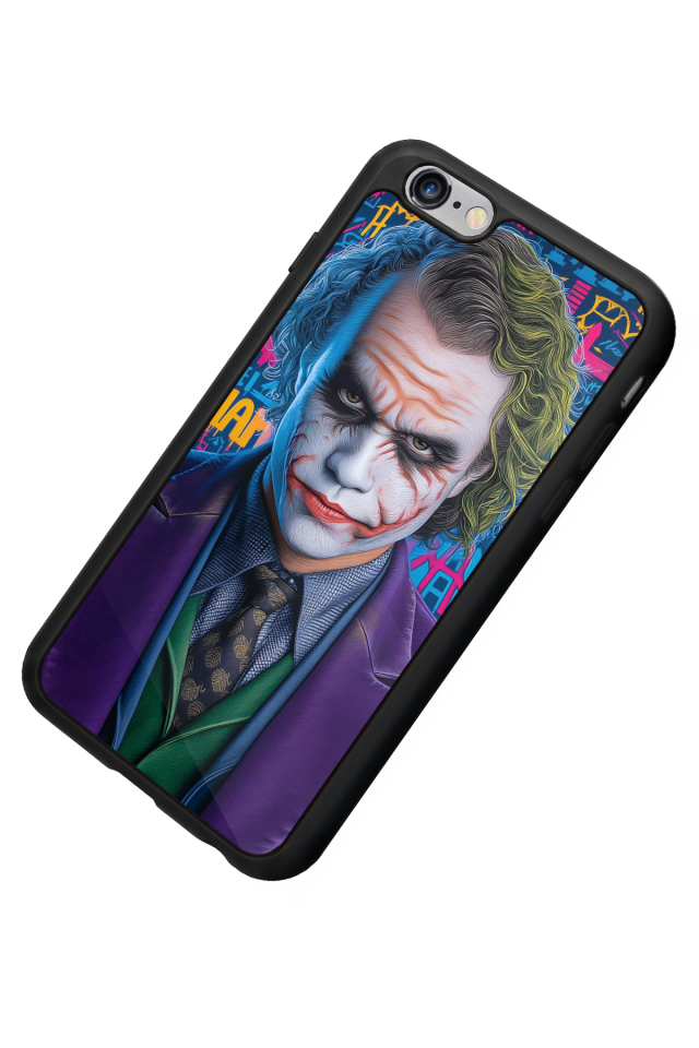 iPhone 6s Plus Uyumlu Joker Tasarımlı Glossy Premium Kılıf