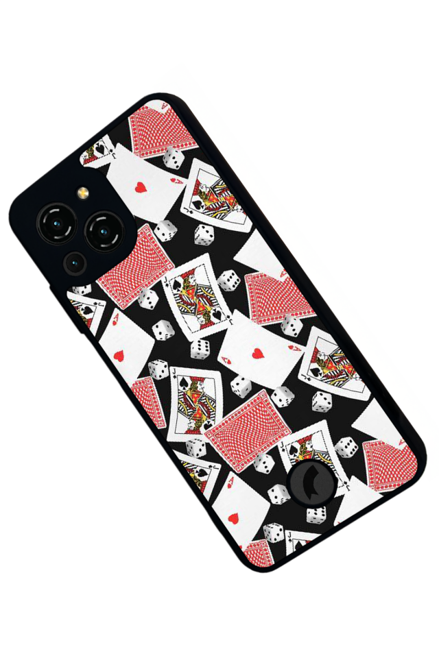 Reeder S23 Pro Max Uyumlu Kart Tasarımlı Glossy Premium Kılıf