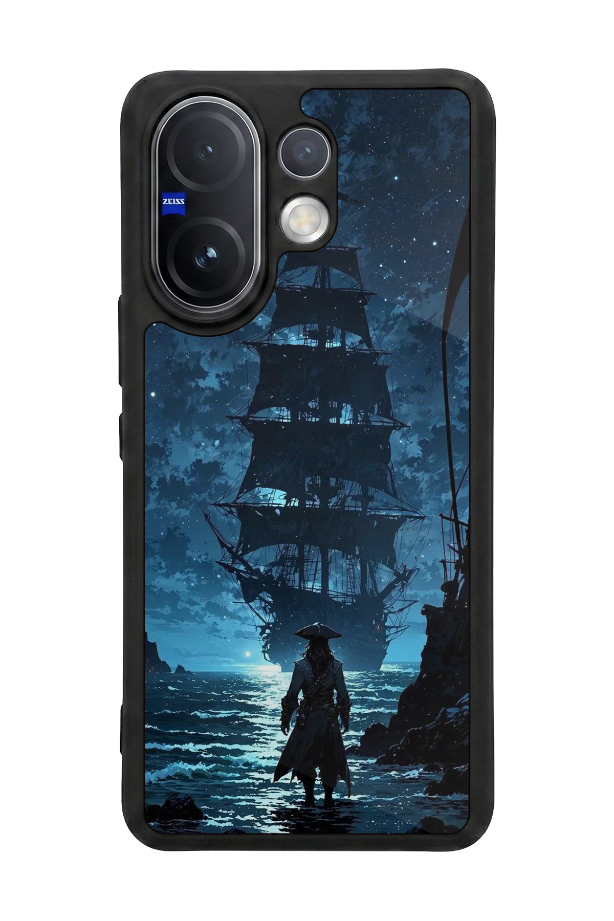 Vivo V60 Uyumlu Korsan Tasarımlı Glossy Premium Kılıf