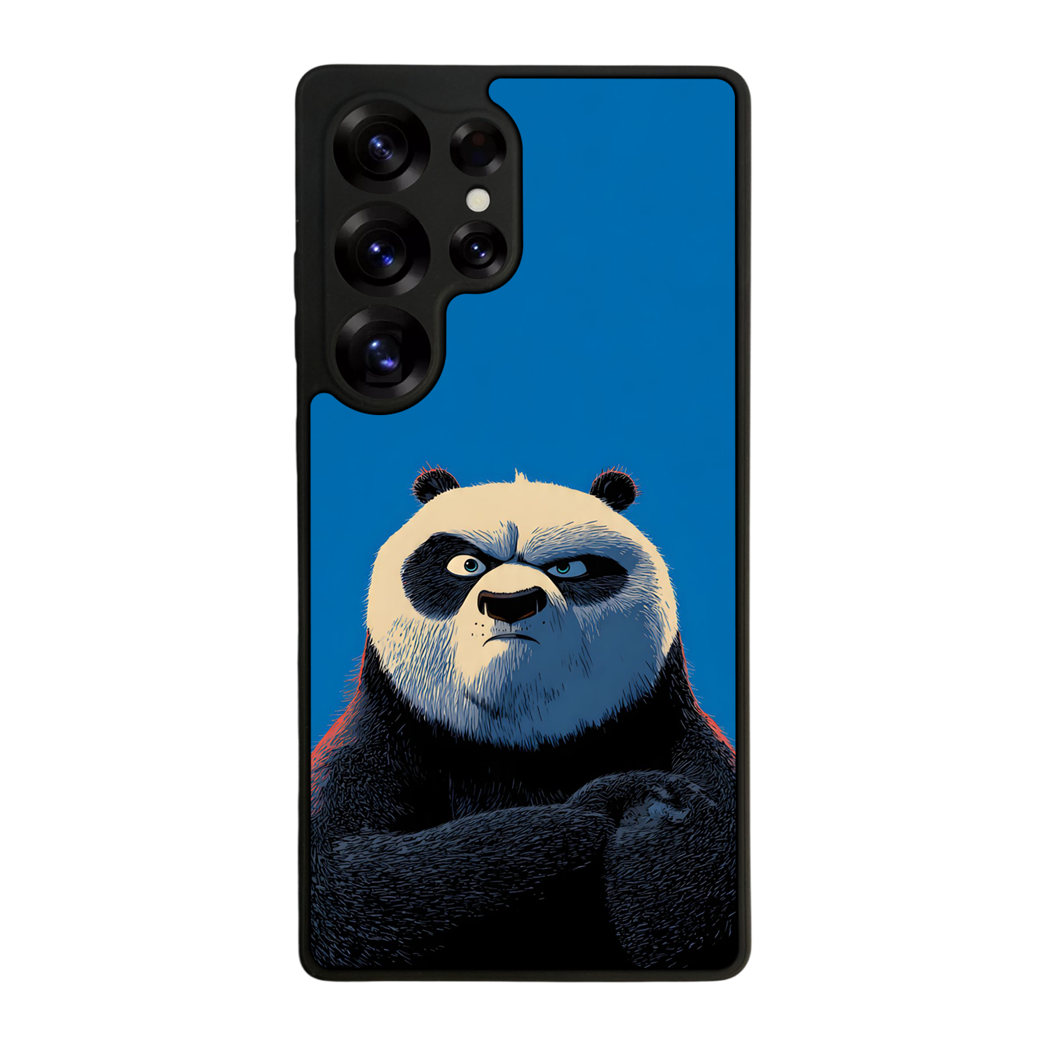 Samsung Galaxy S25 Ultra Uyumlu Kung Fu Panda Tasarımlı Glossy Premium Kılıf