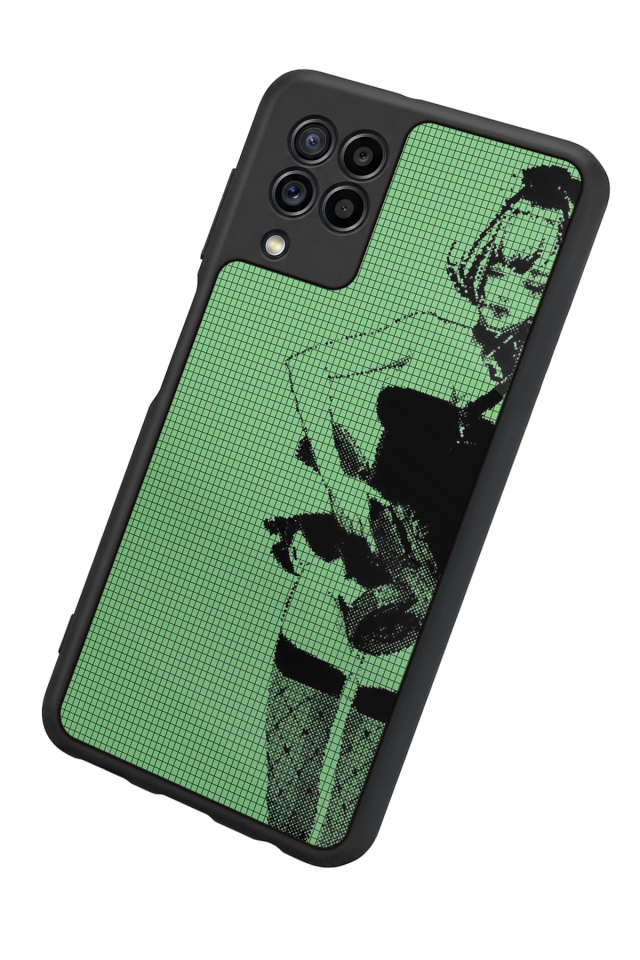 Samsung Galaxy M32 Uyumlu Nokia Tasarımlı Glossy Premium Kılıf