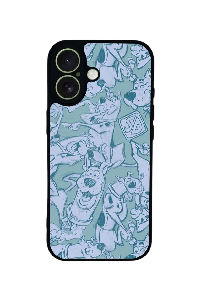 iPhone 17 Uyumlu Scooby Doo Tasarımlı Glossy Premium Kılıf