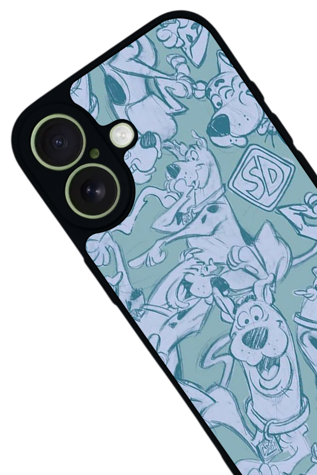 iPhone 17 Uyumlu Scooby Doo Tasarımlı Glossy Premium Kılıf