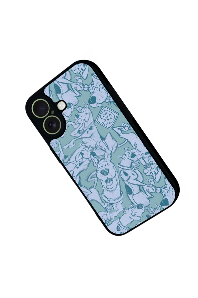 iPhone 17 Uyumlu Scooby Doo Tasarımlı Glossy Premium Kılıf
