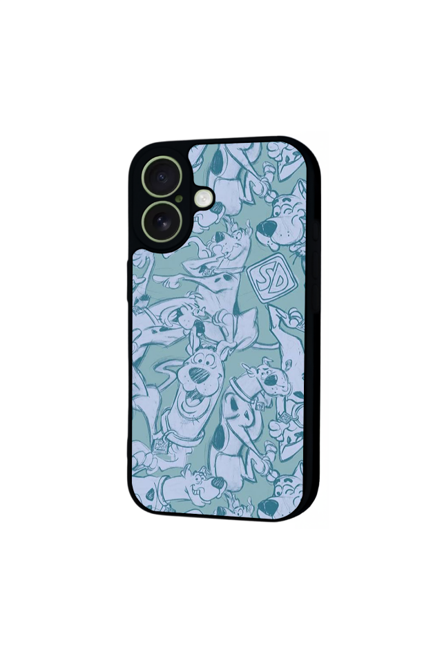 iPhone 17 Uyumlu Scooby Doo Tasarımlı Glossy Premium Kılıf