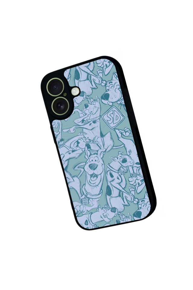 iPhone 17 Uyumlu Scooby Doo Tasarımlı Glossy Premium Kılıf