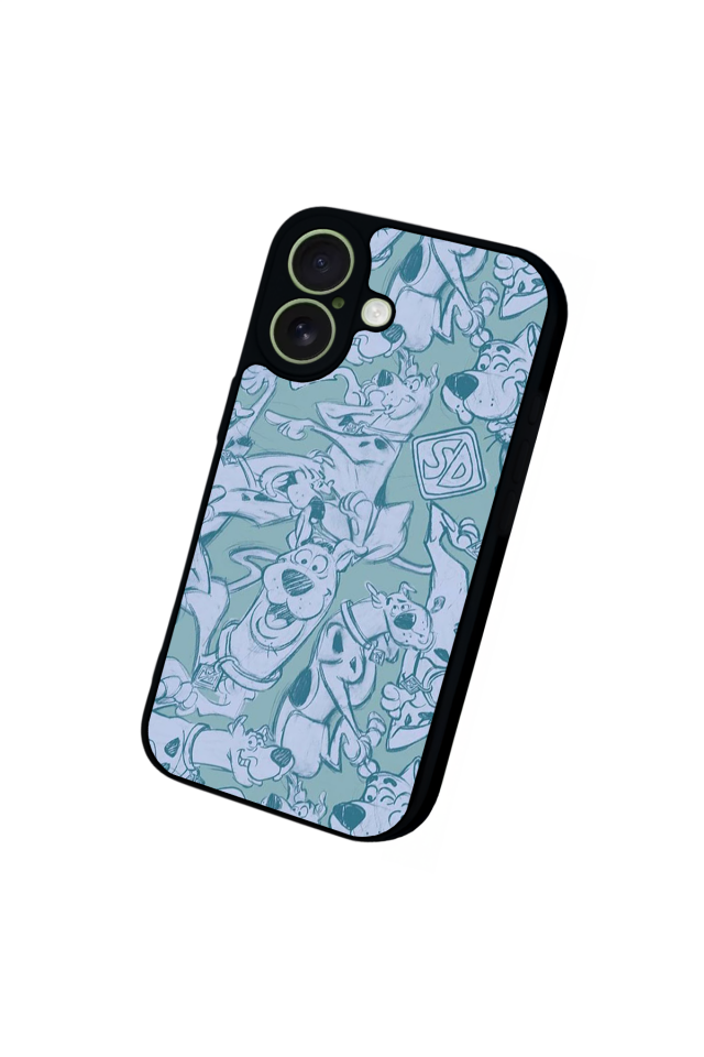 iPhone 17 Uyumlu Scooby Doo Tasarımlı Glossy Premium Kılıf