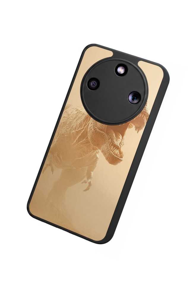 Honor Magic 8 Lite Uyumlu Dinazor Tasarımlı Glossy Premium Kılıf