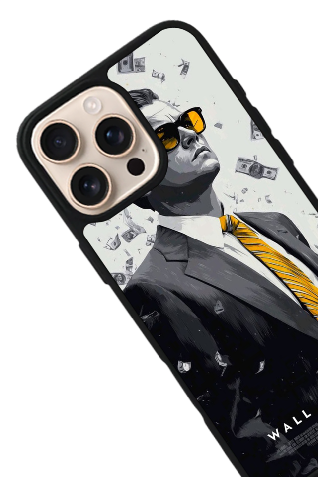 iPhone 15 Pro Uyumlu TheWolf Tasarımlı Glossy Premium Kılıf