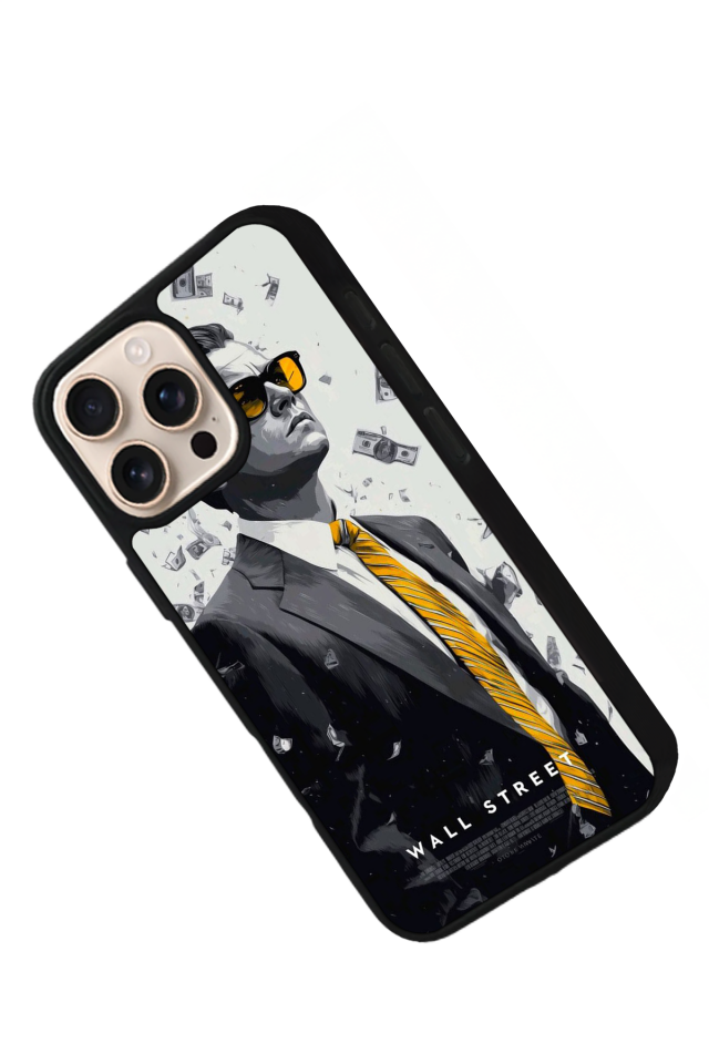 iPhone 15 Pro Uyumlu TheWolf Tasarımlı Glossy Premium Kılıf