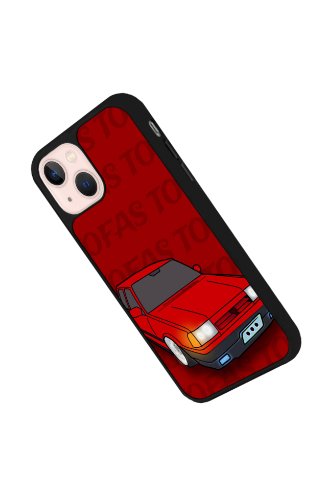 iPhone 13 Mini Uyumlu Tofas Tasarımlı Glossy Premium Kılıf