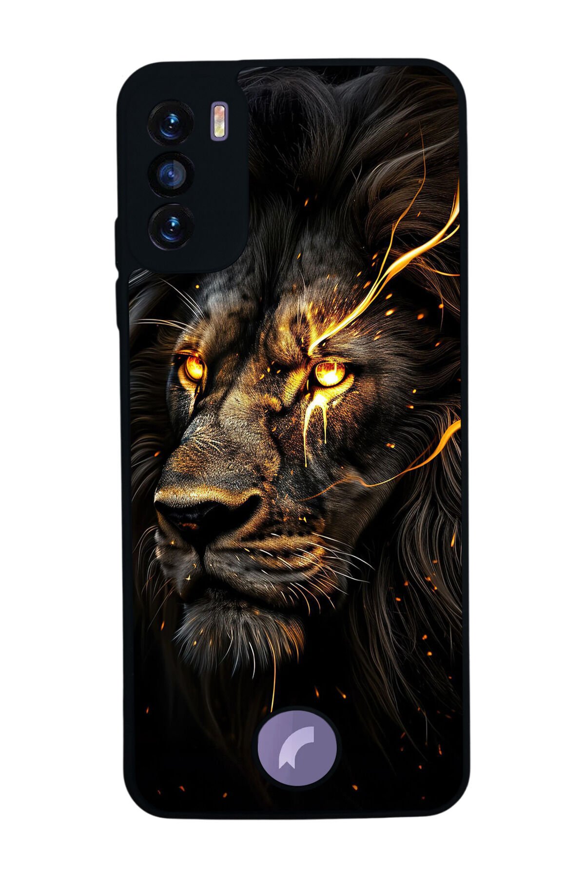 Reeder S19 Max Pro S Uyumlu Aslan Tasarımlı Glossy Premium Kılıf