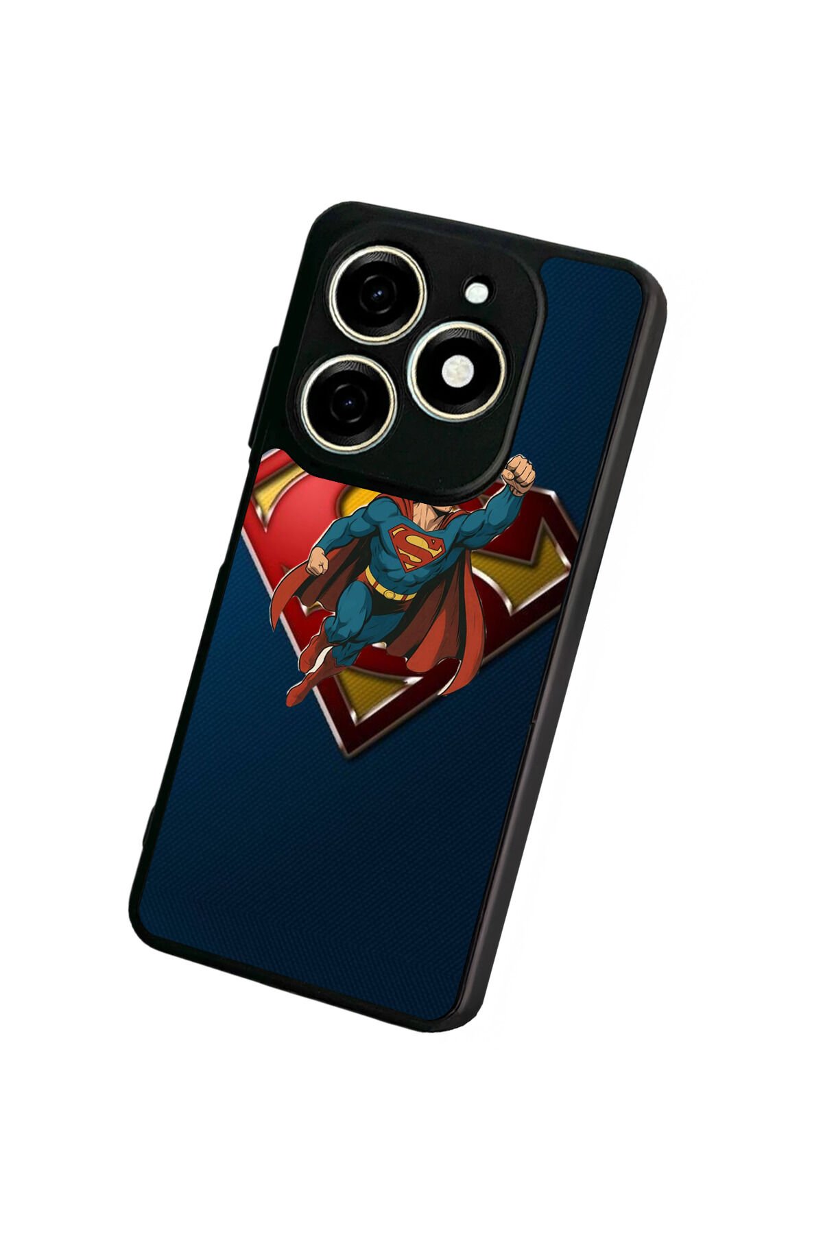 Tecno Spark 20/20C Uyumlu Superman Tasarımlı Glossy Premium Kılıf