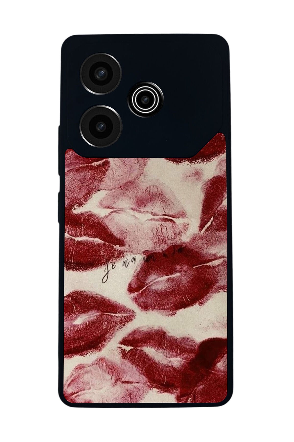 Tecno Pova 6 Uyumlu Dudak Tasarımlı Glossy Premium Kılıf