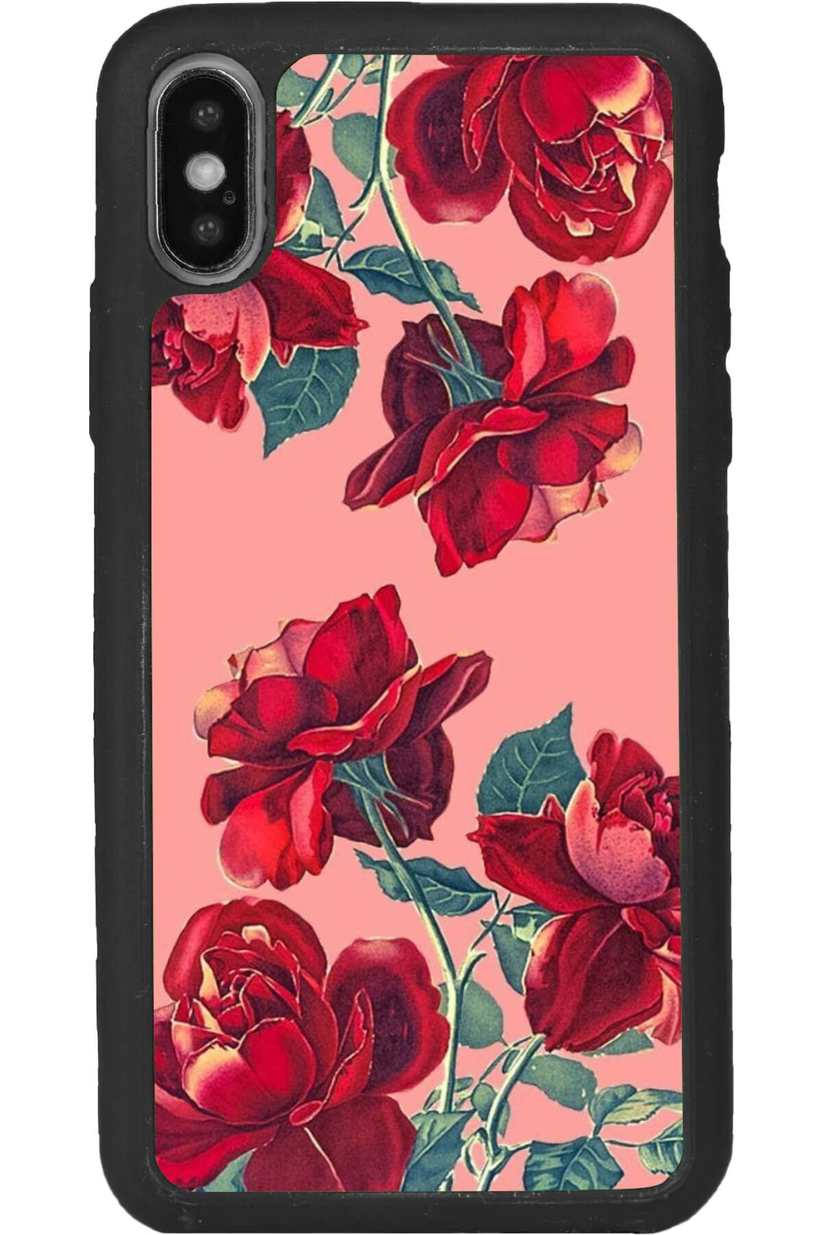 iPhone XS Max Uyumlu Mat Siyah uyumlu Kılıf – Yumuşak Silikon, Koruyucu, Şok Emici Kapak