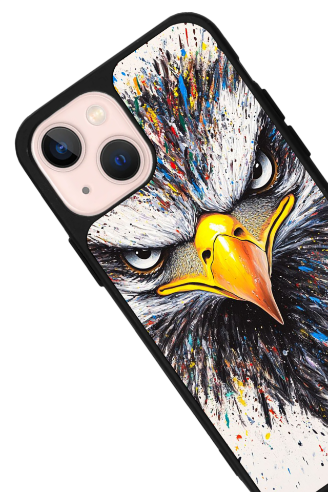 iPhone 15 Uyumlu Besiktas Tasarımlı Glossy Premium Kılıf