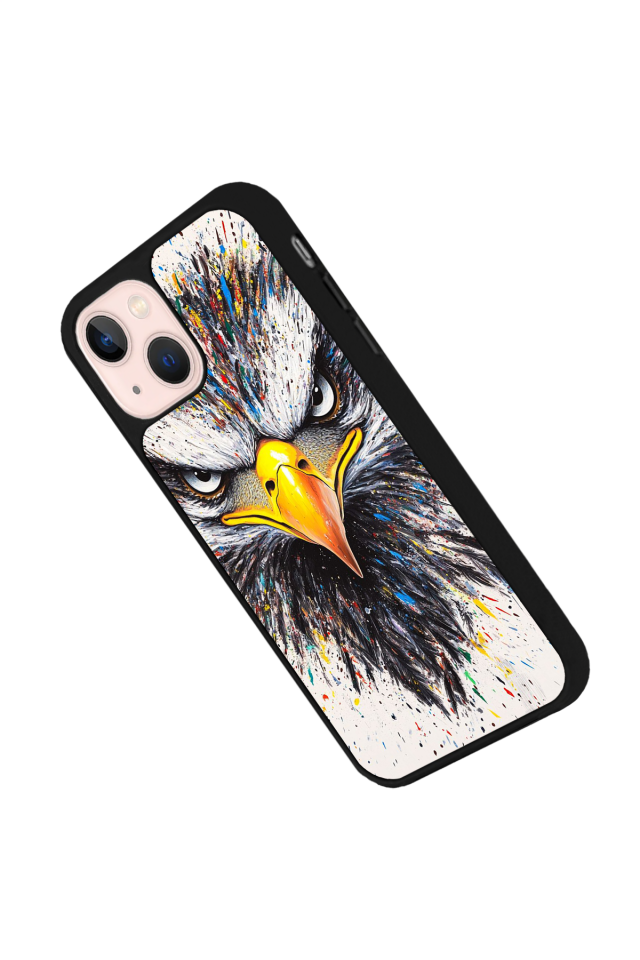 iPhone 15 Uyumlu Besiktas Tasarımlı Glossy Premium Kılıf