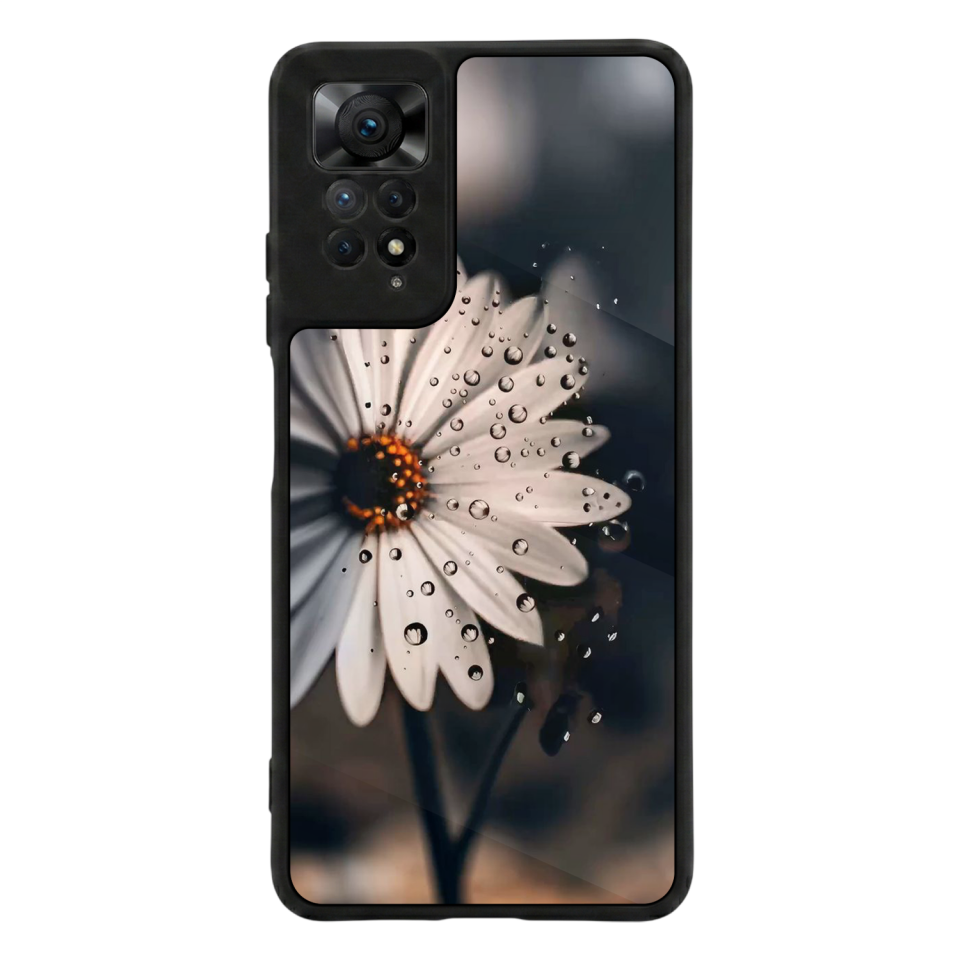 Xiaomi Redmi Note 11 Pro Uyumlu Cicek Tasarımlı Glossy Premium Kılıf
