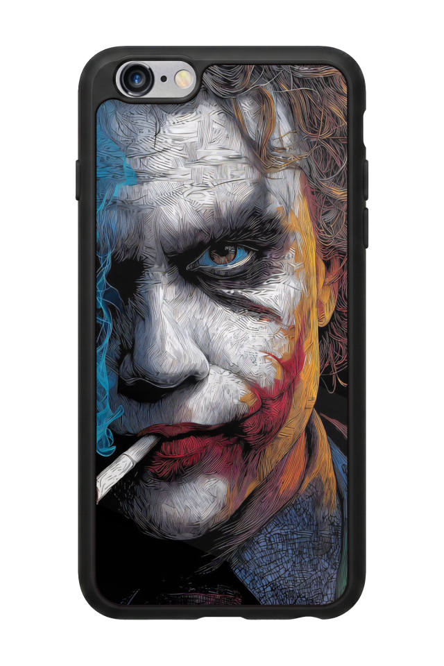 iPhone 6s Plus Uyumlu Joker Tasarımlı Glossy Premium Kılıf