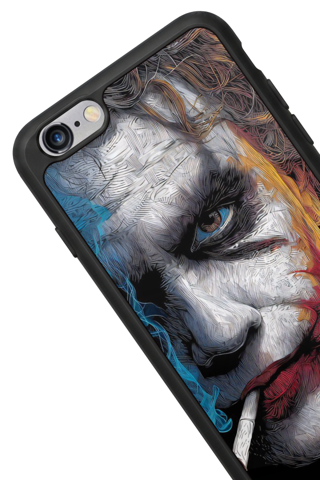iPhone 6s Plus Uyumlu Joker Tasarımlı Glossy Premium Kılıf