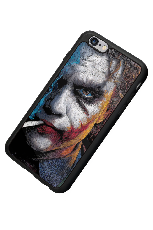 iPhone 6s Plus Uyumlu Joker Tasarımlı Glossy Premium Kılıf