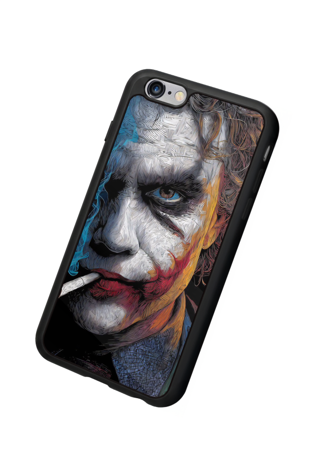 iPhone 6s Plus Uyumlu Joker Tasarımlı Glossy Premium Kılıf