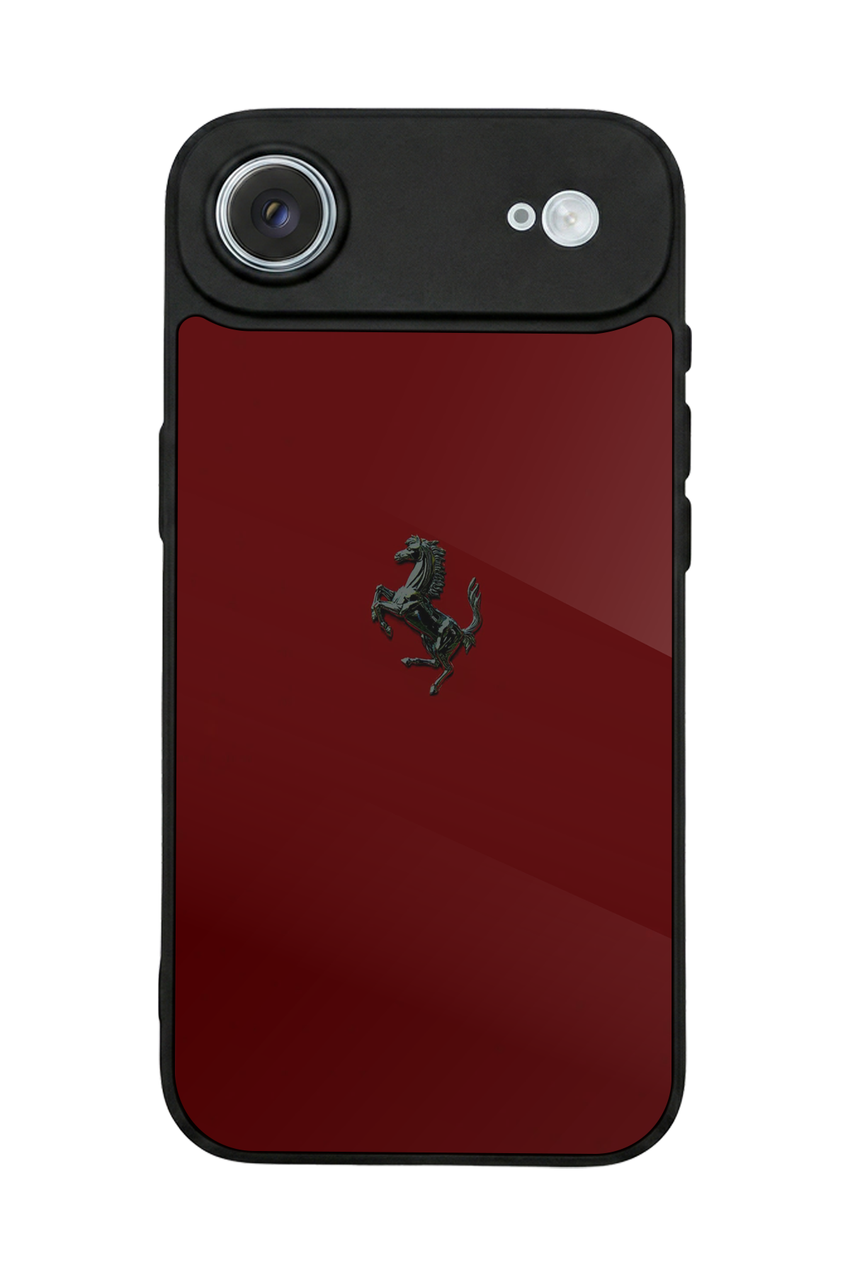 iPhone 17 Air Uyumlu Kirmizi Tasarımlı Glossy Premium Kılıf