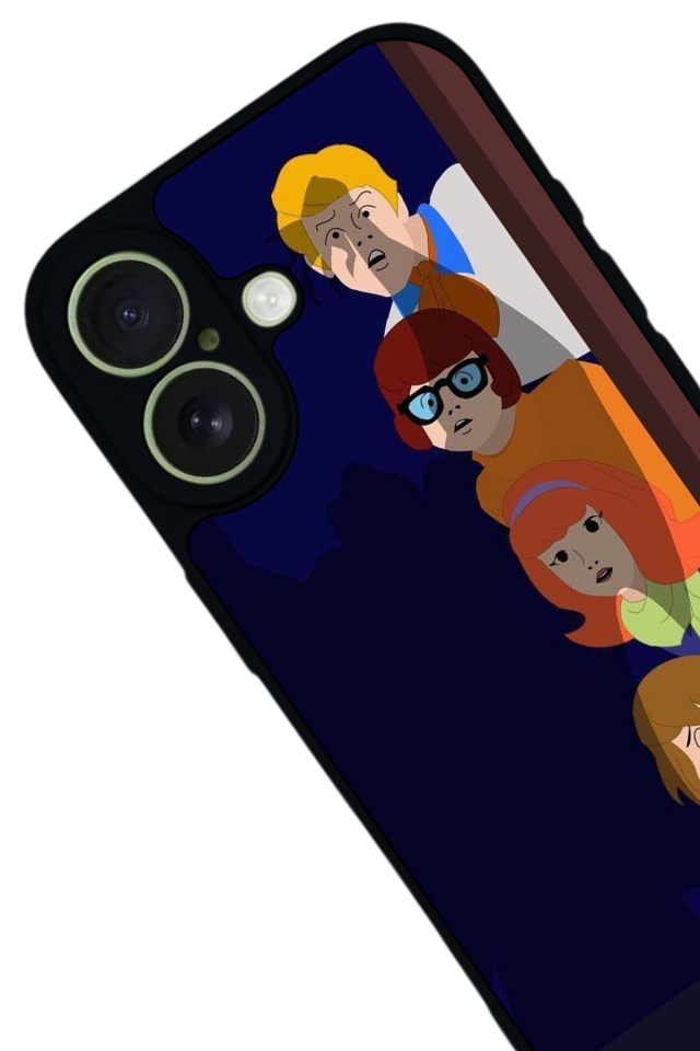 iPhone 17 Uyumlu Scooby Doo Tasarımlı Glossy Premium Kılıf